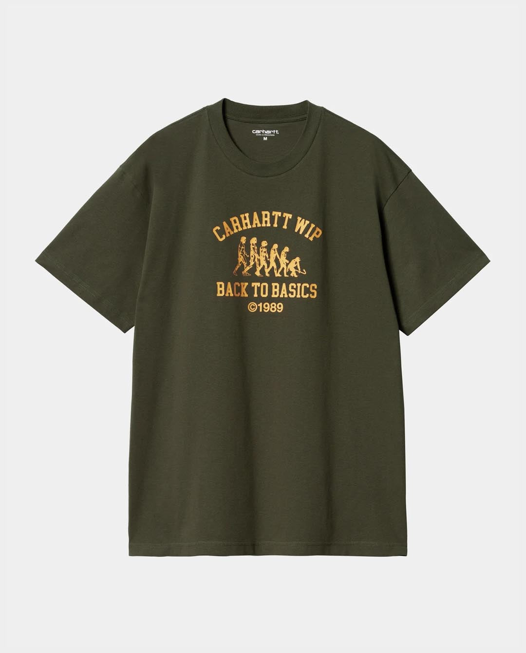 Carhartt WIP Basics T Shirt Office Green Winter Spice