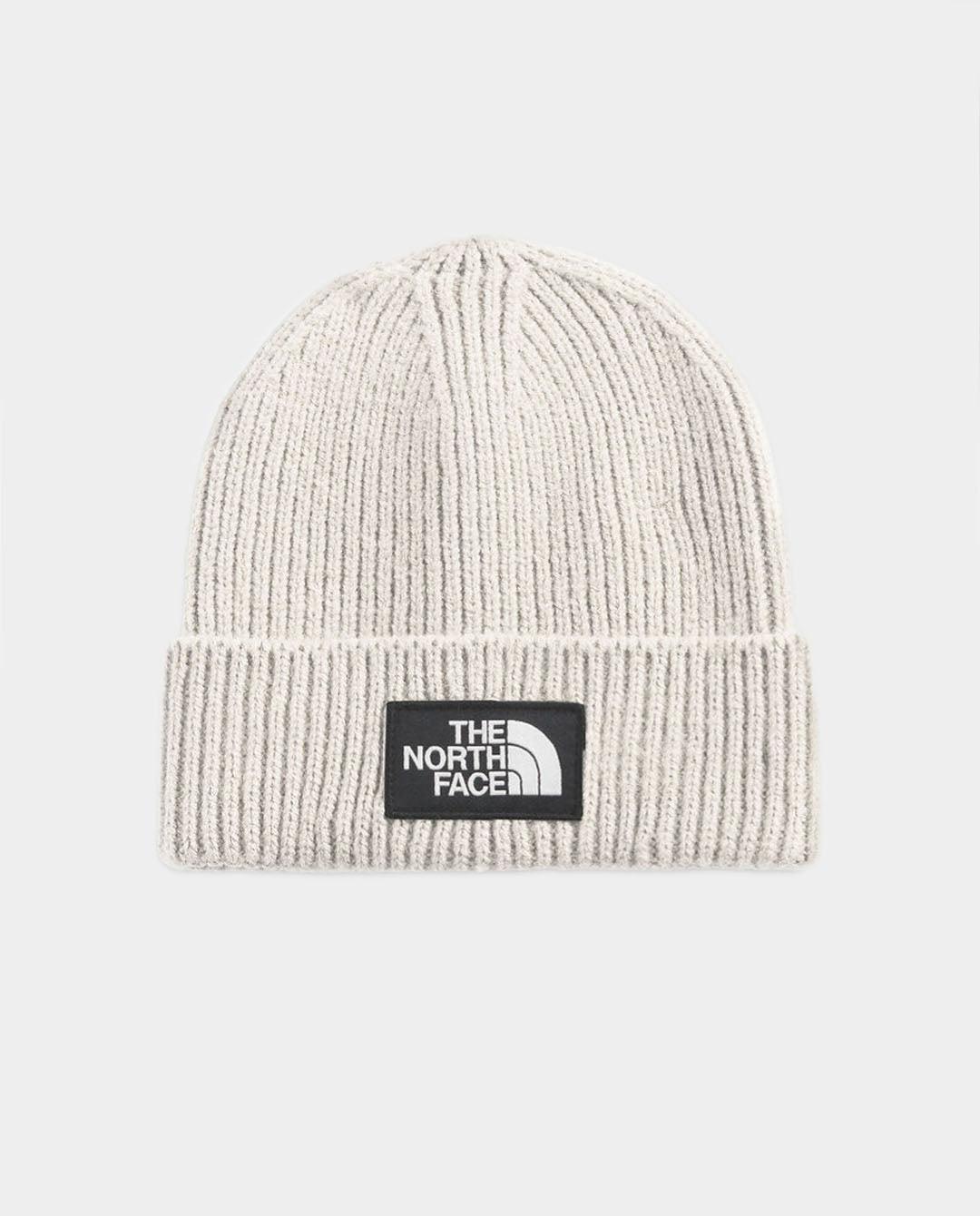 The North Face TNF Logo Box Cuff Beanie FallenFront NZ