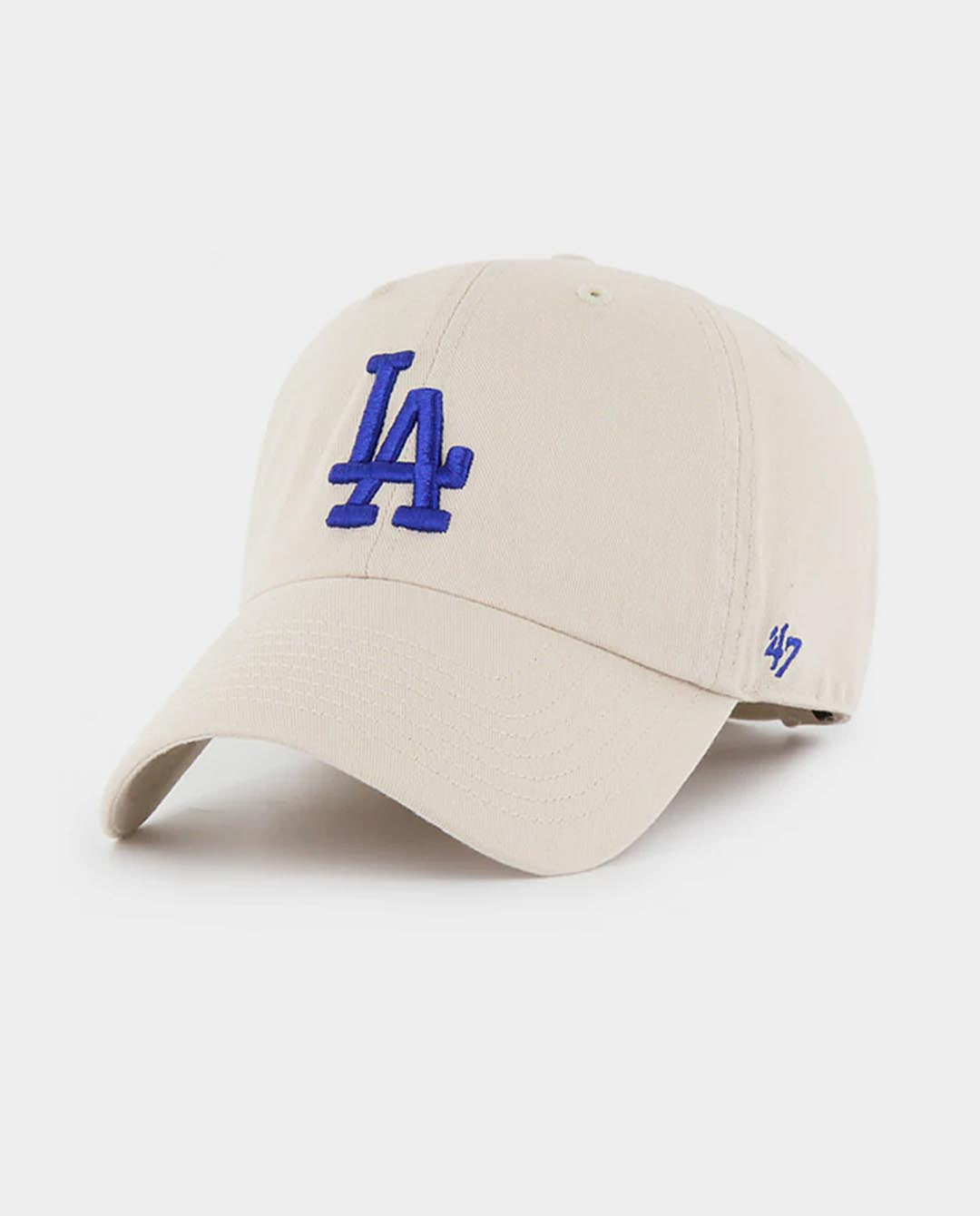 47 Brand - LA Dodgers ’47 Clean Up Hat - Bone/Team Hats 47 Brand