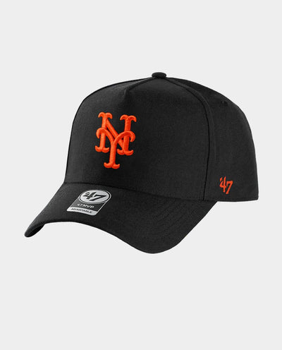 47 Brand - New York Mets ’47 MVP Snapback Hat - Black/Orange Hats 47 Brand