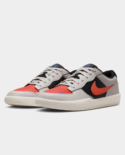 Nike SB - Force 58 Premium Shoe - Light Bone/Orange Shoes Nike   