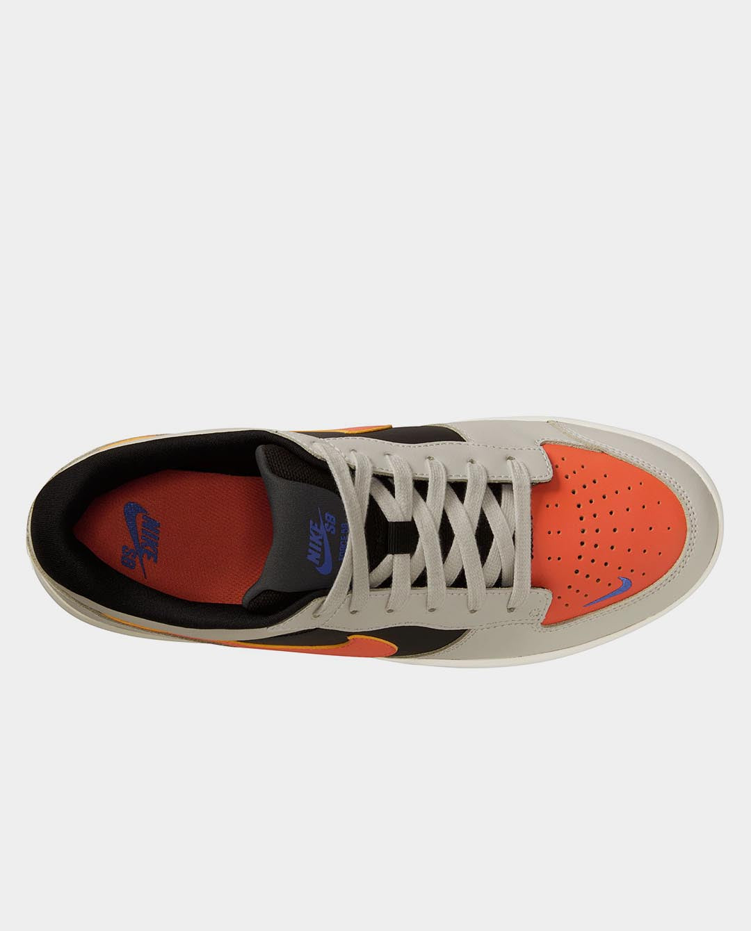 Nike SB - Force 58 Premium Shoe - Light Bone/Orange Shoes Nike   