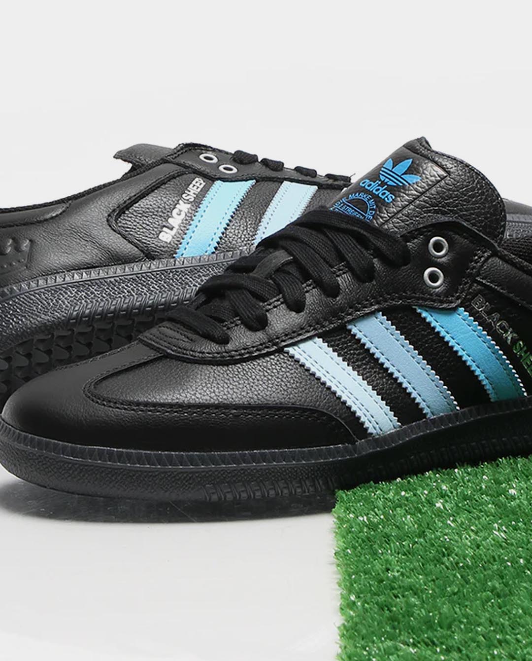 Adidas x CLTFC - Black Sheep Samba Shoe - Black Shoes Adidas   