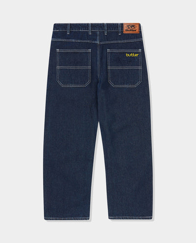 Butter Goods - Alpine Denim Jeans - Raw Indigo Pants Butter Goods