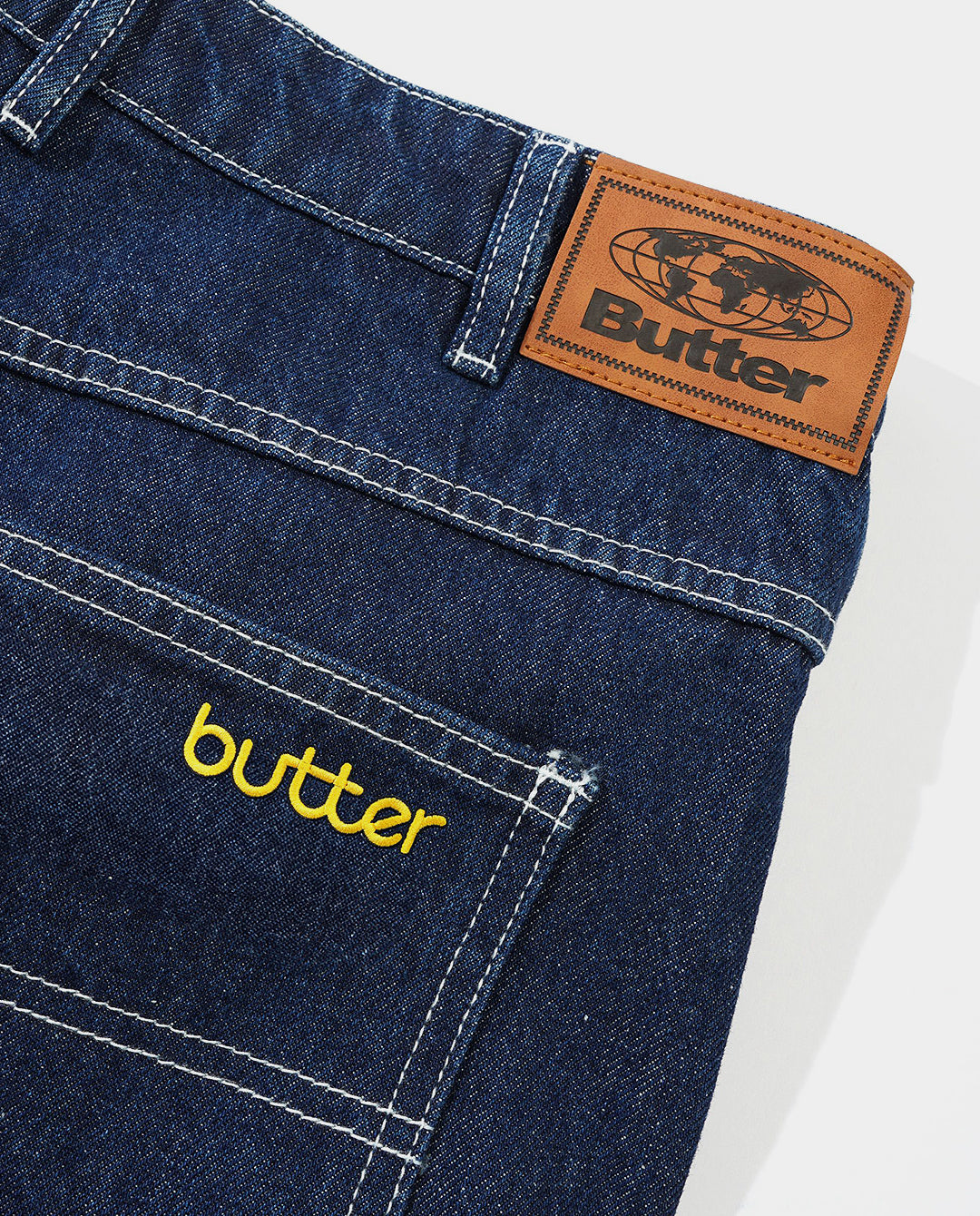 Butter Goods - Alpine Denim Jeans - Raw Indigo Pants Butter Goods