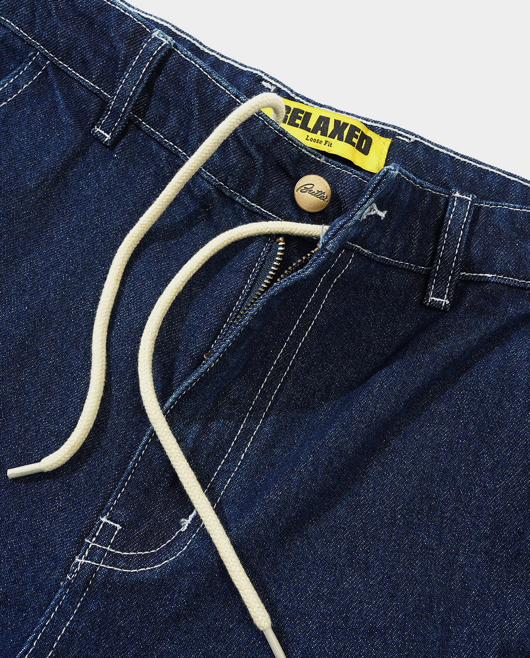 Butter Goods - Alpine Denim Jeans - Raw Indigo Pants Butter Goods