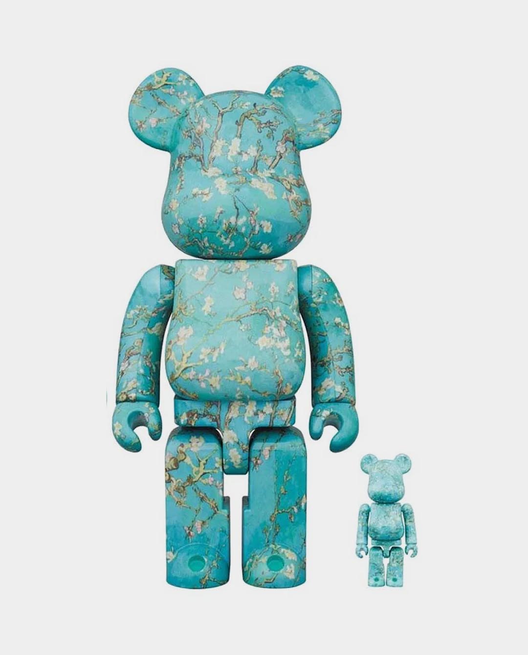 BE@RBRICK - Van Gough Almond Blossom - 400% & 100% Set Lifestyle Medicom   