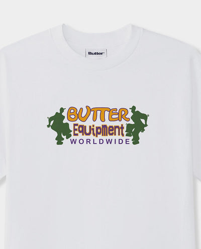 Butter Goods - Breaker T-Shirt - White T-Shirts Butter Goods   