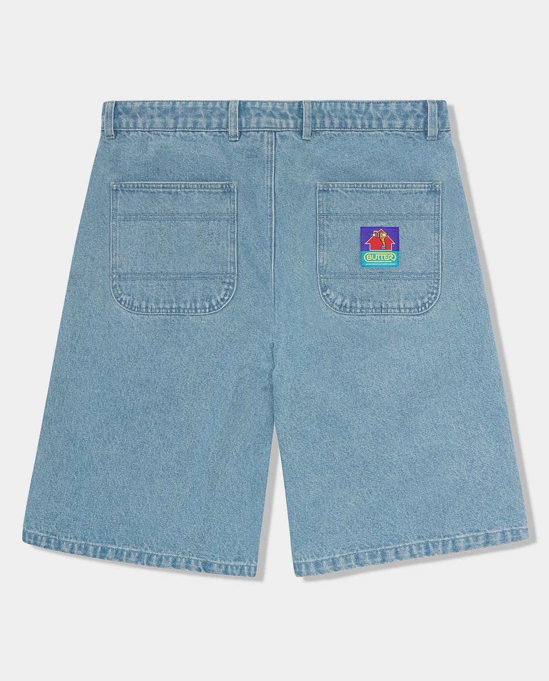 Butter Goods - Work Shorts - Washed Indigo Shorts Butter Goods   