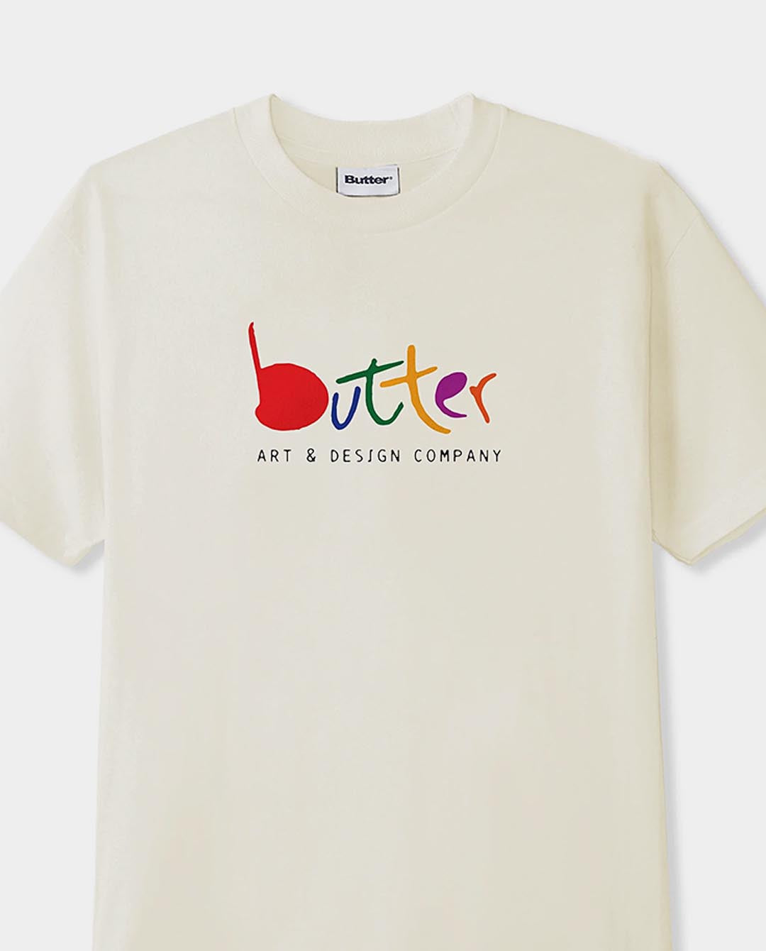 Butter Goods - Art T-Shirt - Cream T-Shirts Butter Goods   