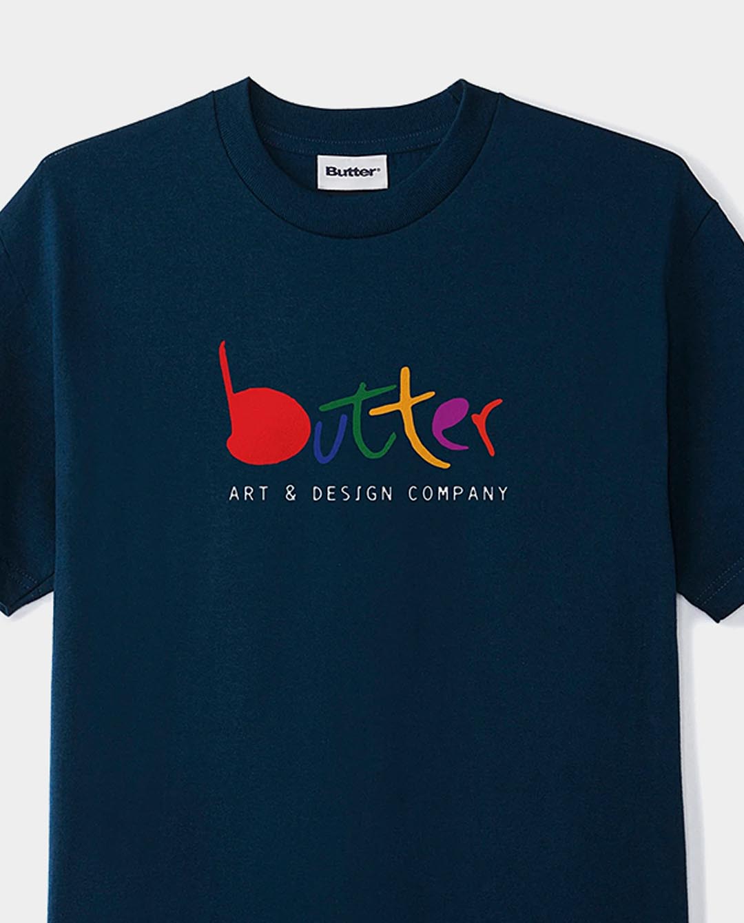 Butter Goods - Art T-Shirt - Navy T-Shirts Butter Goods   