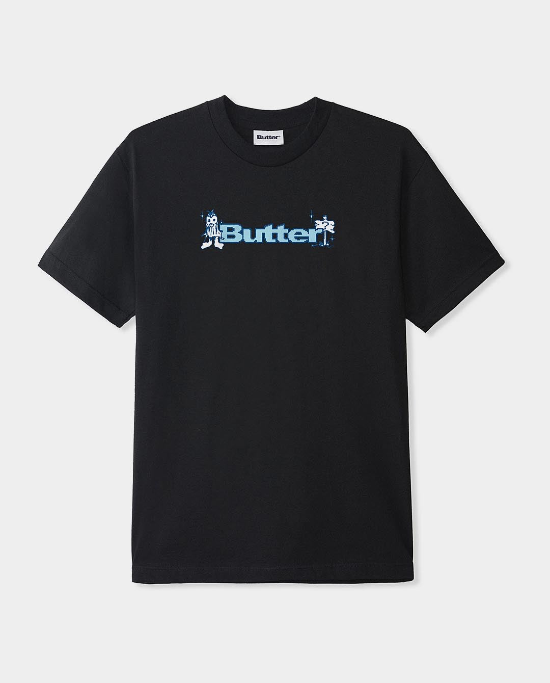 Butter Goods - Quest Logo T-Shirt - Black T-Shirts Butter Goods   