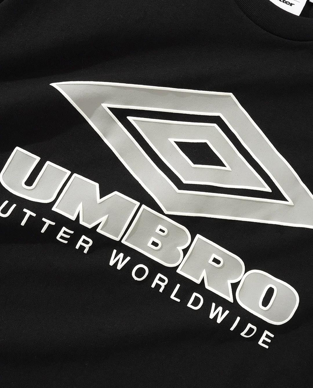 Butter Goods x Umbro - Diamond Logo T-Shirt - Black T-Shirts Butter Goods   