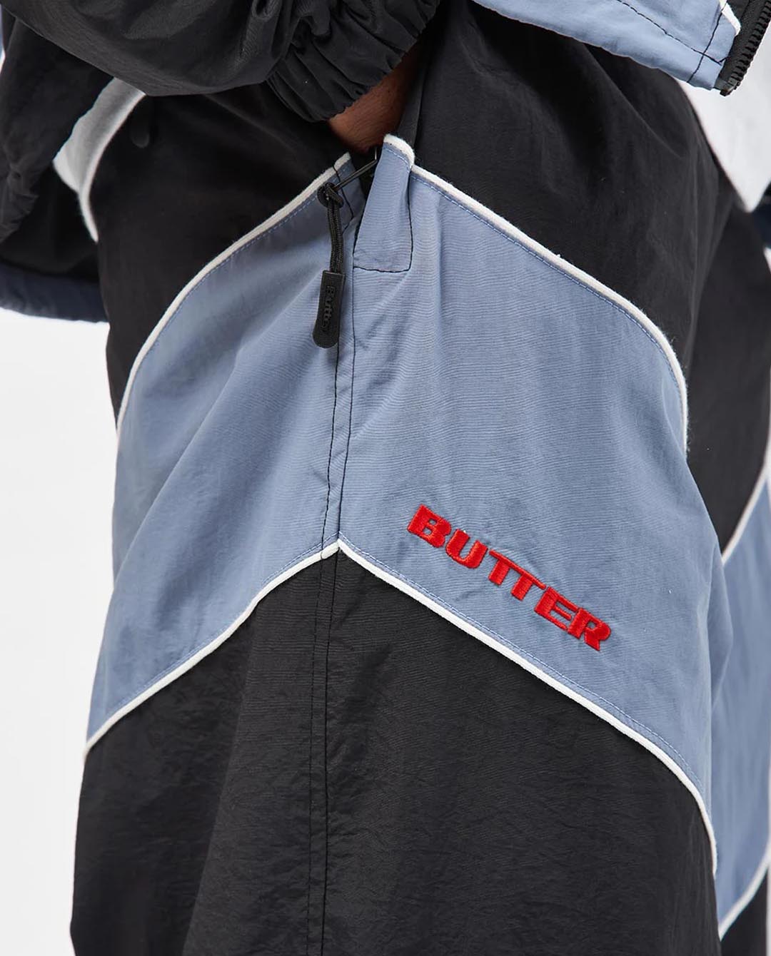 Butter Goods x Umbro - Diamond Tracksuit Pants - Black/Slate Pants Butter Goods   