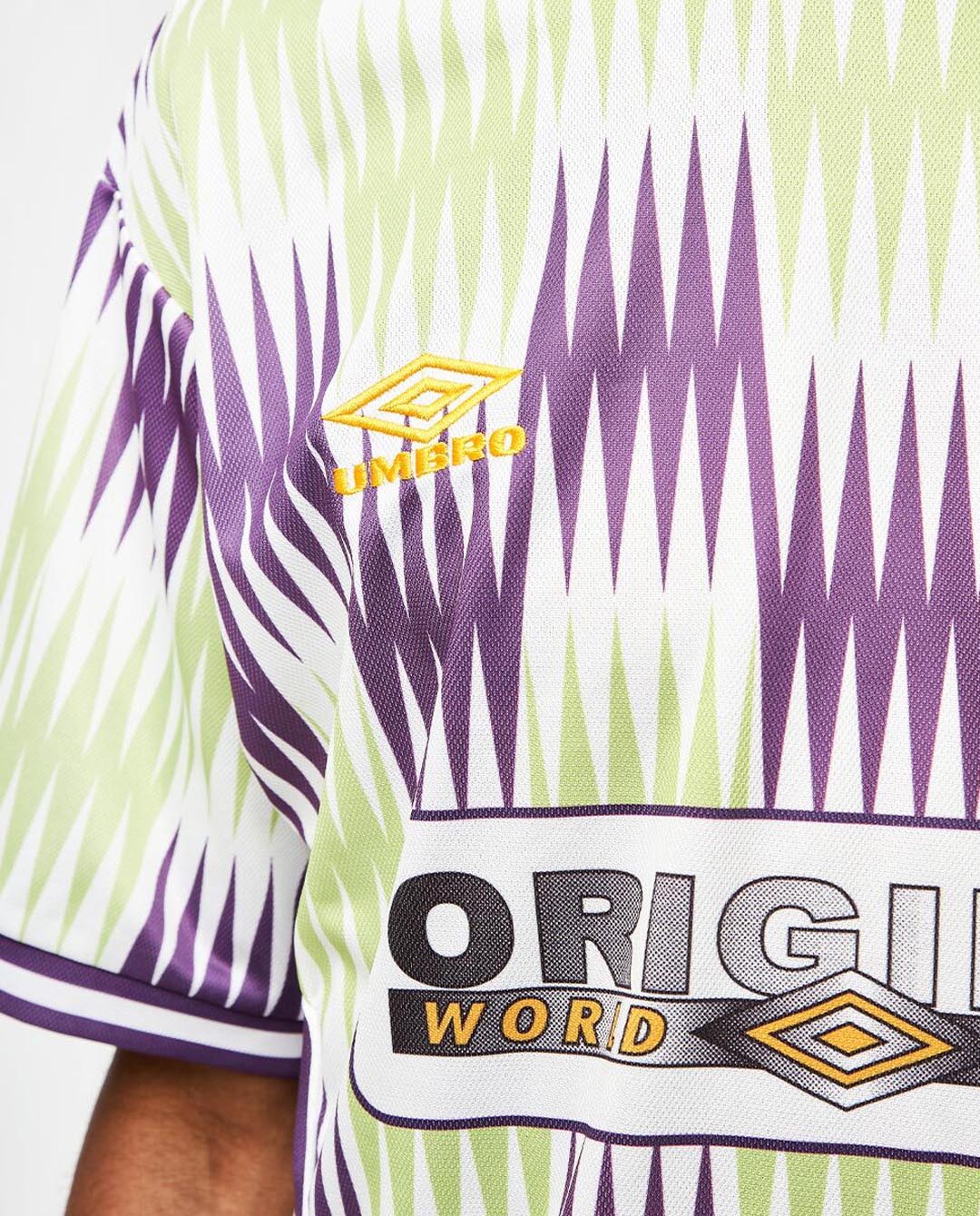 Butter Goods x Umbro - Optical Jersey - Grape/Volt T-Shirts Butter Goods   