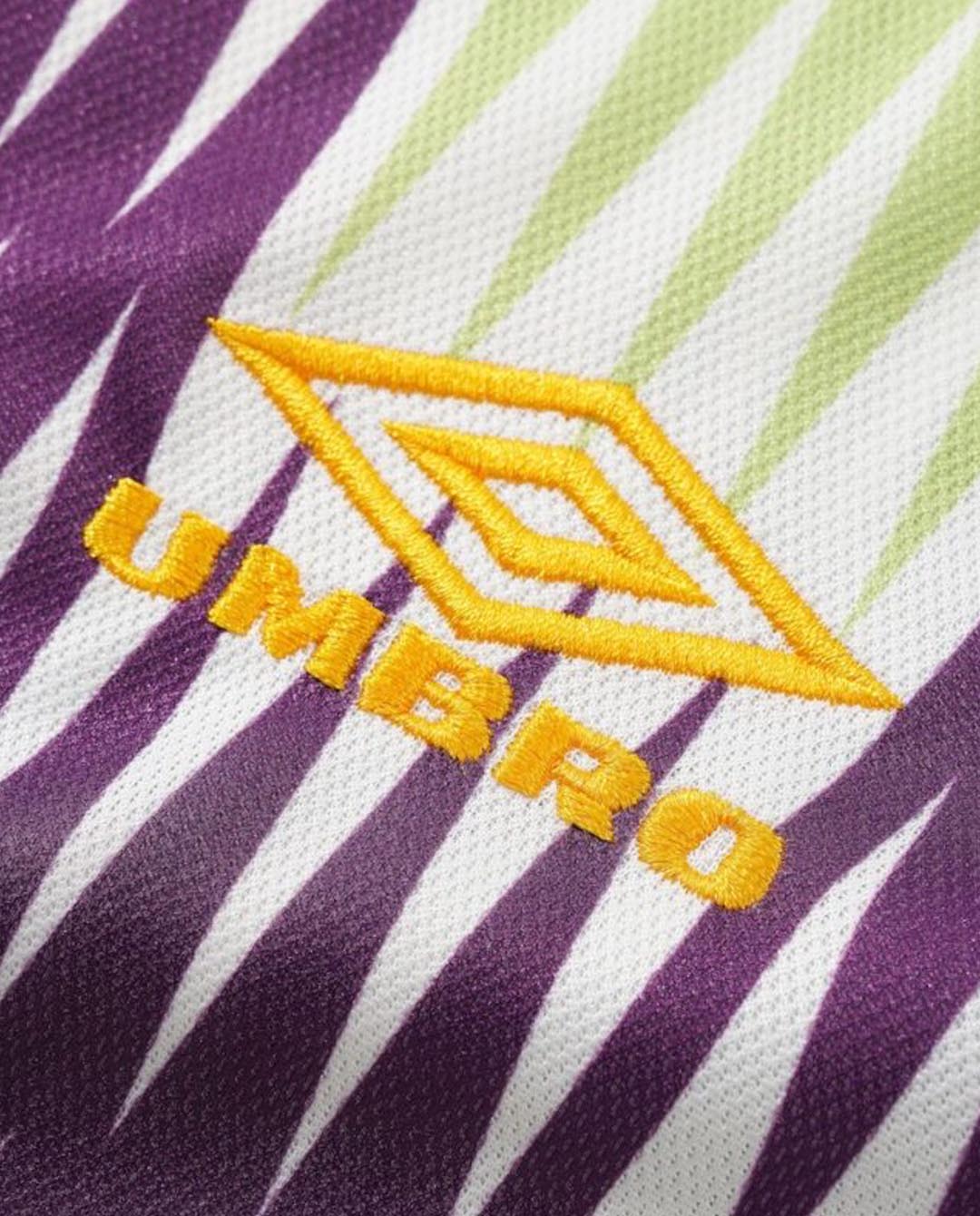 Butter Goods x Umbro - Optical Jersey - Grape/Volt T-Shirts Butter Goods   