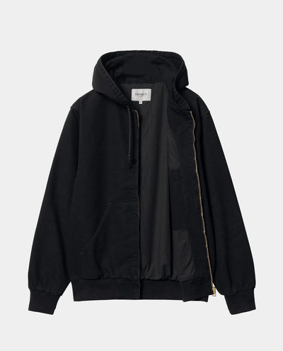 Carhartt WIP - Active Jacket - Black Aged Canvas Jackets Carhartt   