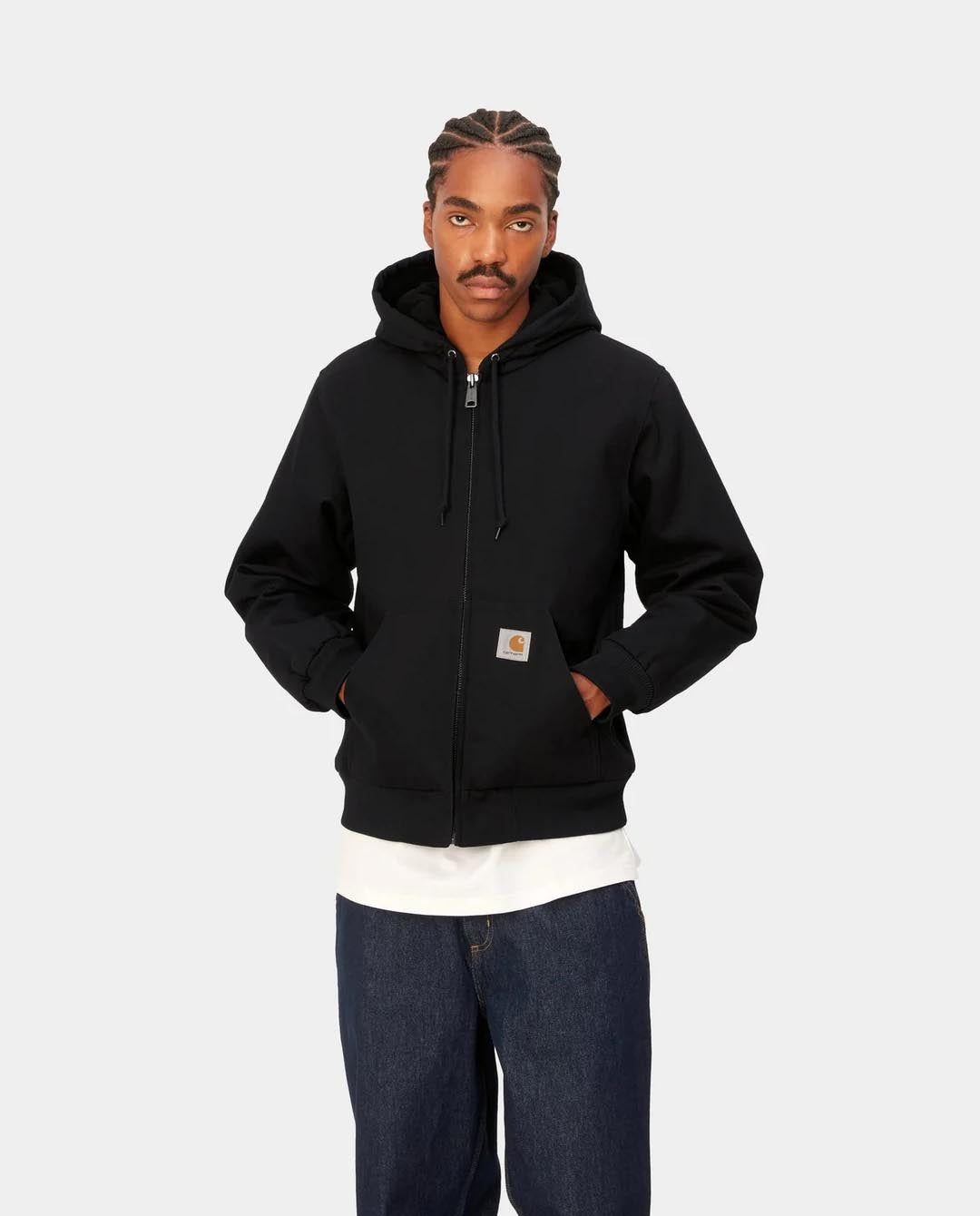 Carhartt WIP - Active Jacket - Black Rigid Jackets Carhartt   