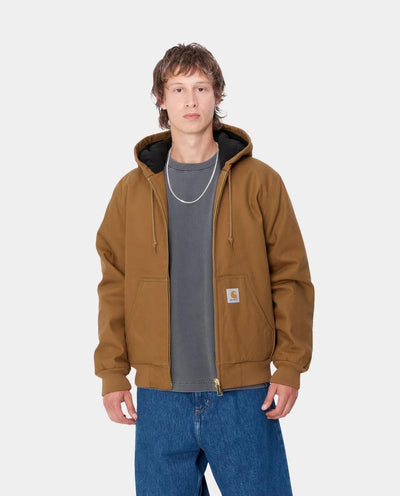 Carhartt WIP - Active Jacket - Hamilton Brown Rigid Jackets Carhartt   