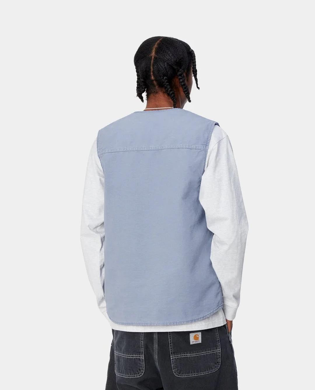 Carhartt WIP - Arbor Vest - Bay Blue Jackets Carhartt   