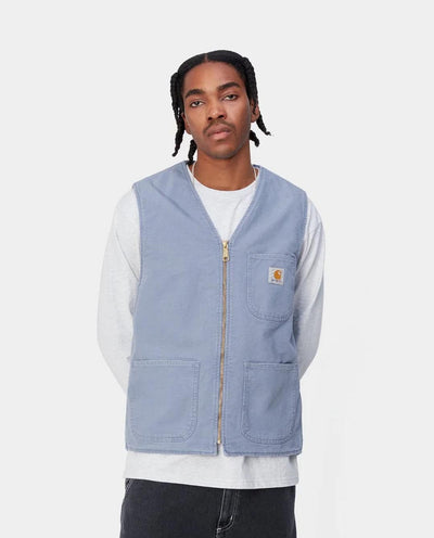 Carhartt WIP - Arbor Vest - Bay Blue Jackets Carhartt   