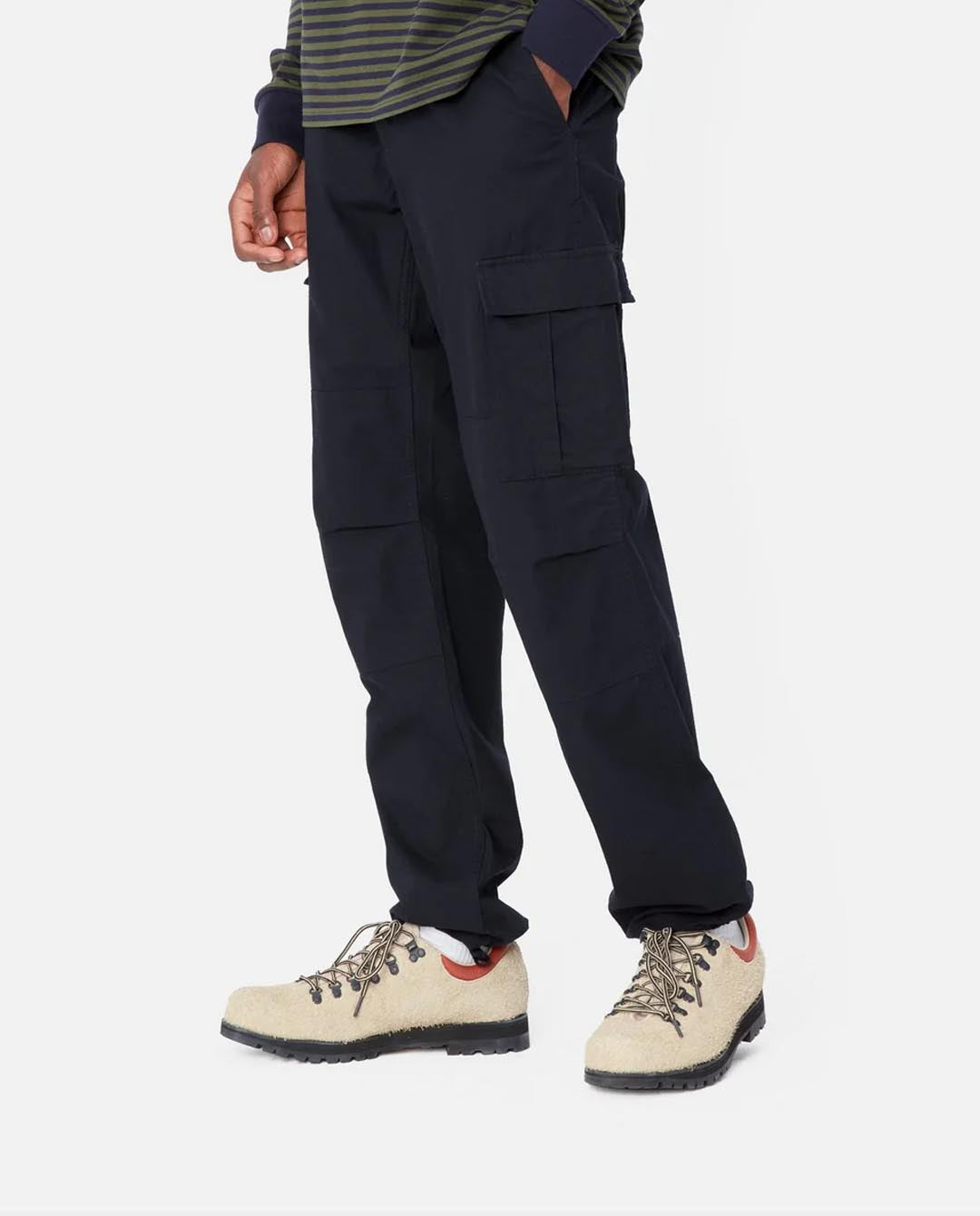 Carhartt WIP - Aviation Pant - Dark Navy Rinsed Pants Carhartt   