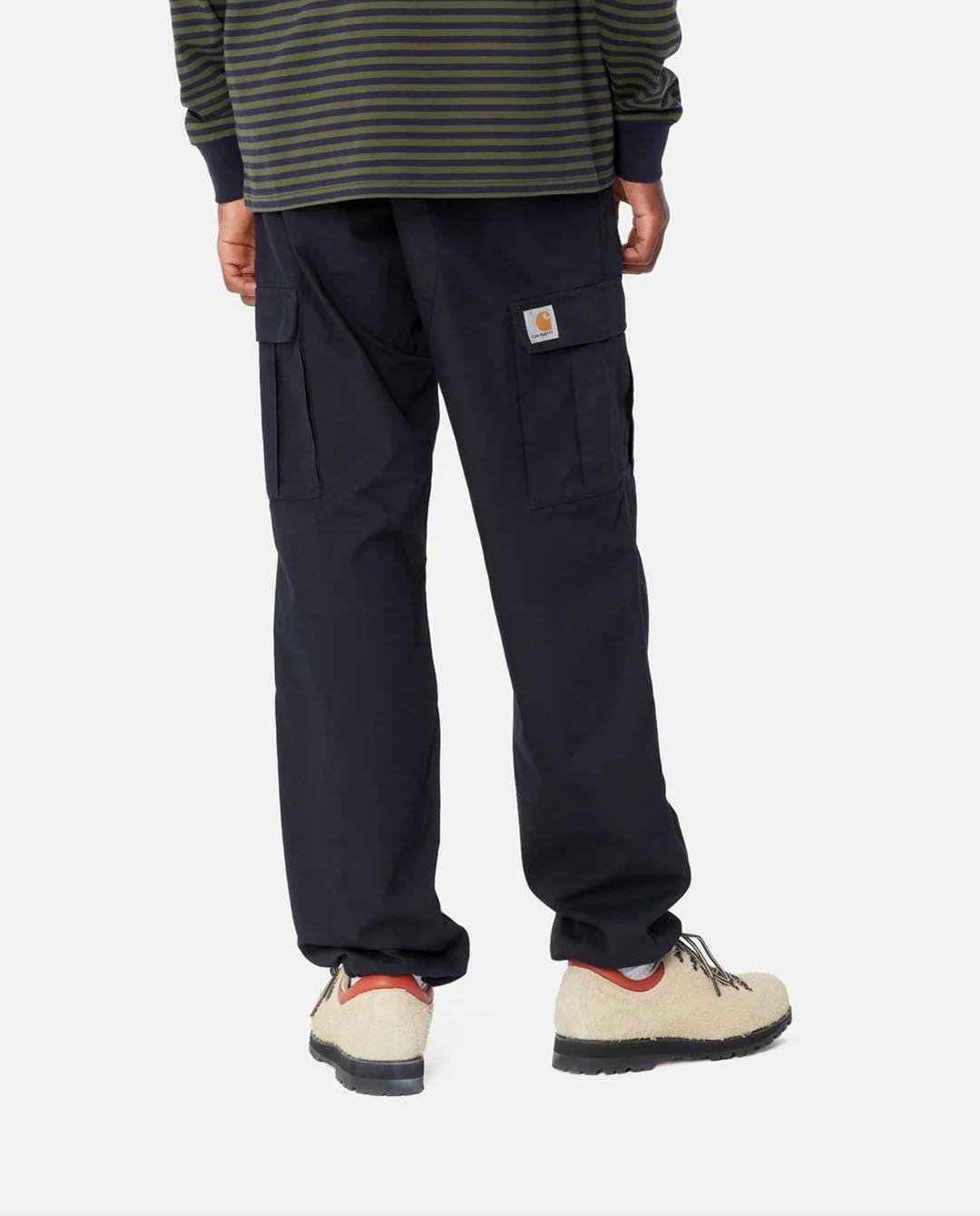 Carhartt WIP - Aviation Pant - Dark Navy Rinsed Pants Carhartt   