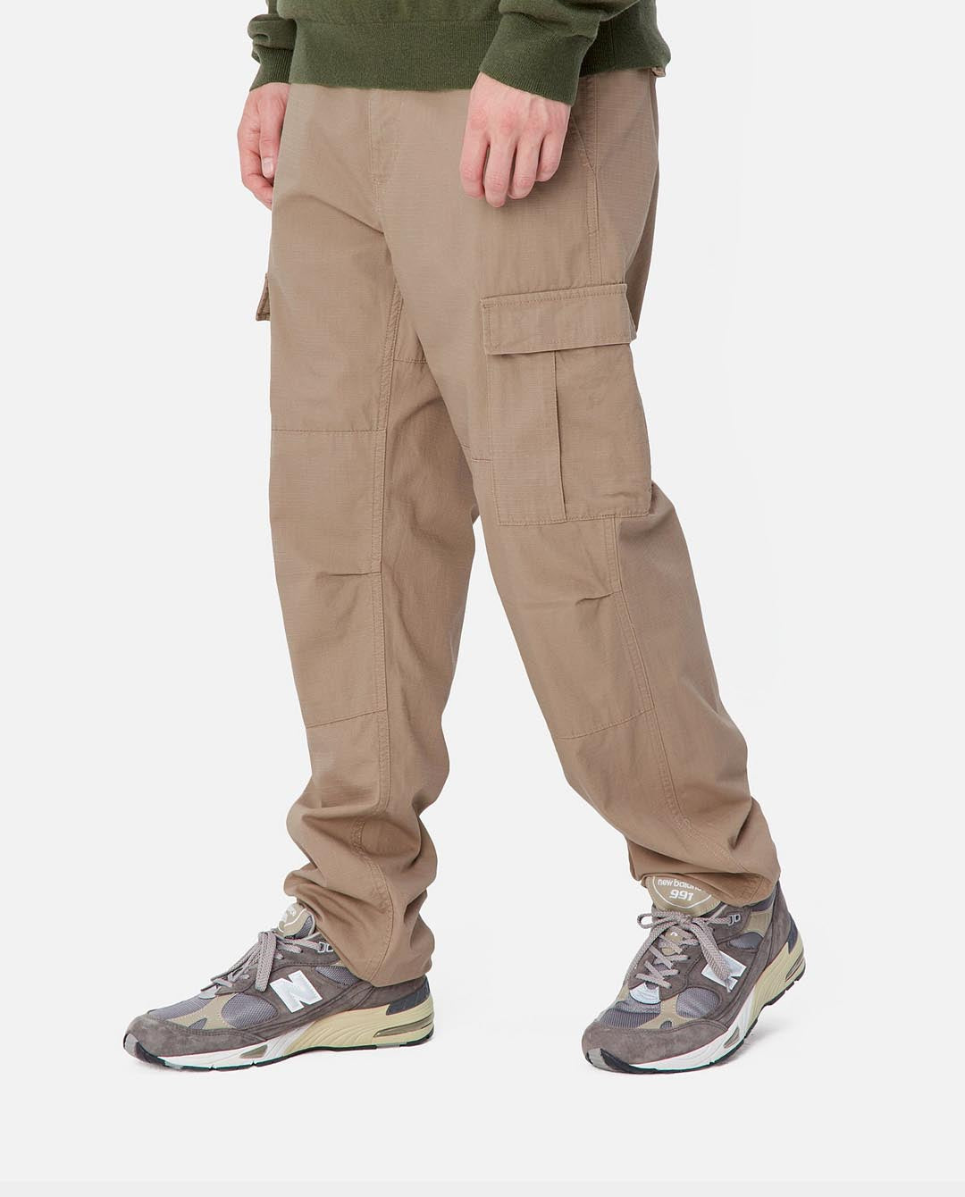 Carhartt WIP - Aviation Pant - Leather Rinsed Pants Carhartt   