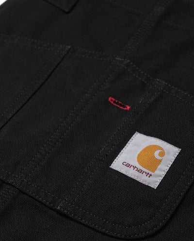 Carhartt WIP - Bib Overall - Black Rinsed Pants Carhartt   