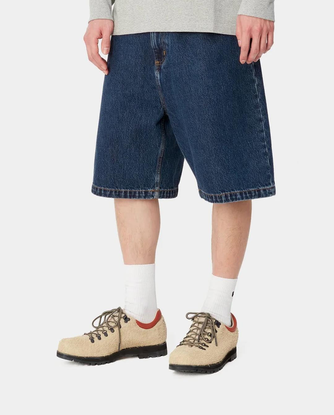 Carhartt WIP - Brandon Denim Short - Blue Stone Washed Shorts Carhartt   