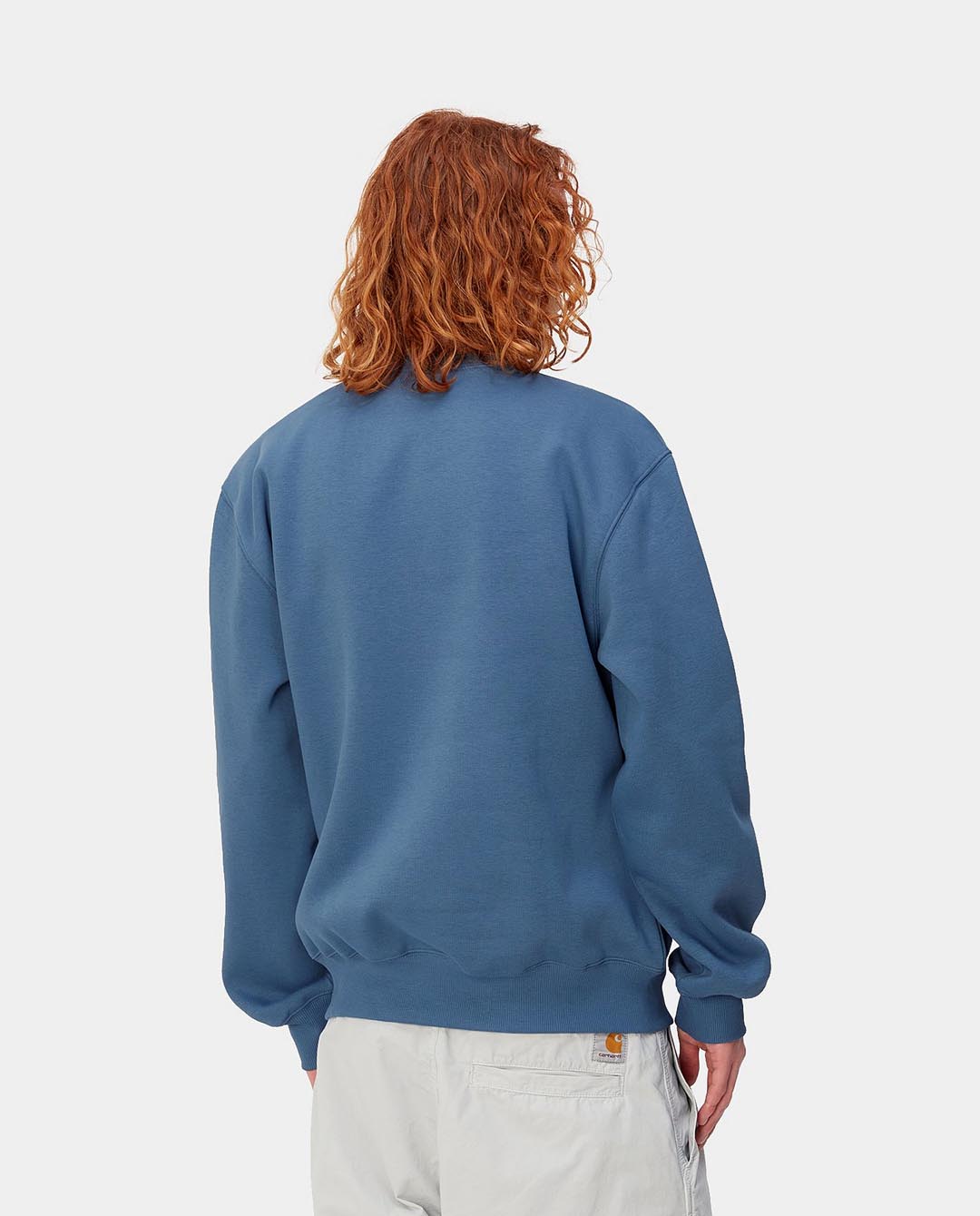 Carhartt WIP - Carhartt Sweat - Sorrent/White Crewneck Carhartt   