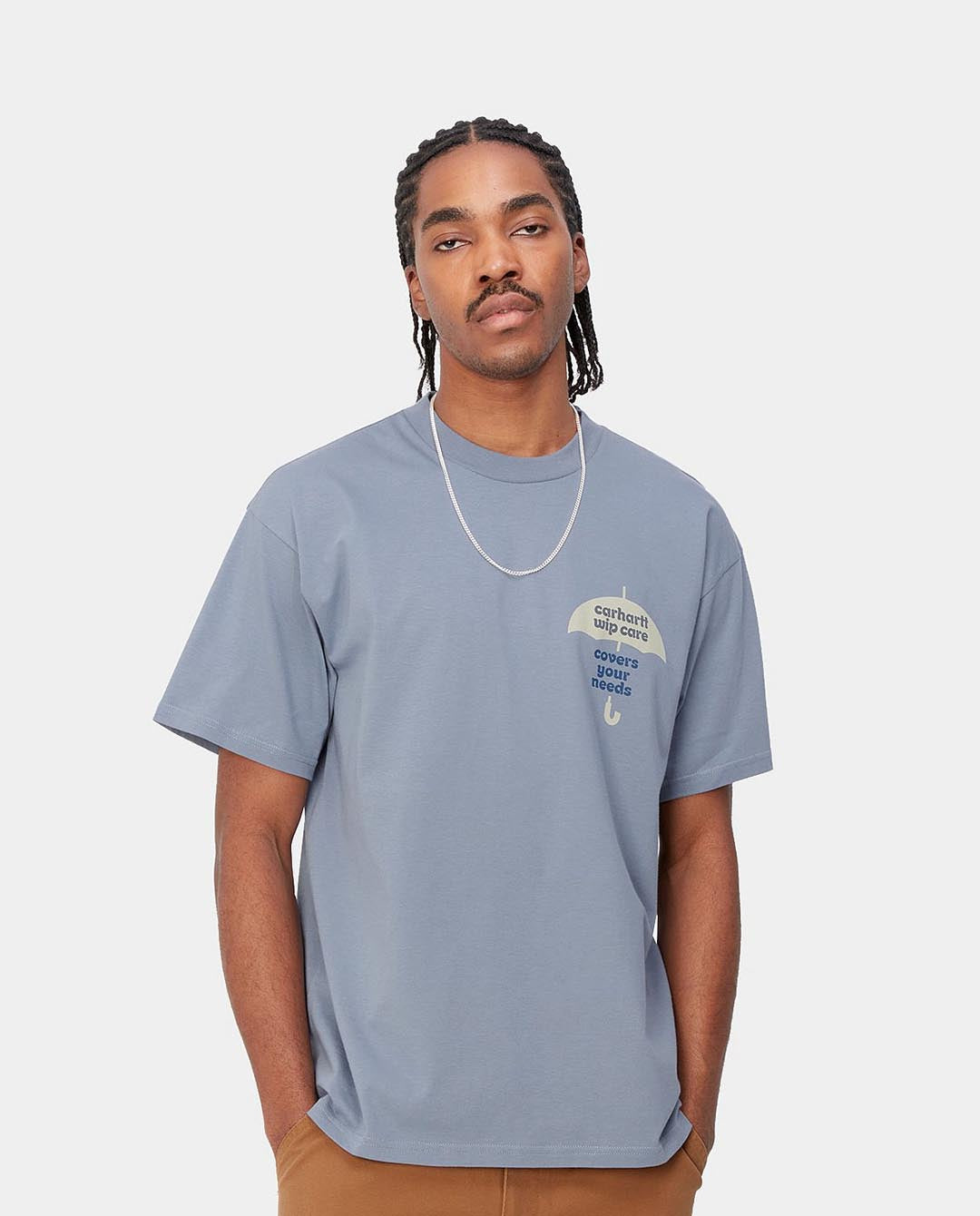 Carhartt WIP - Cover T-Shirt - Bay Blue T-Shirts Carhartt   