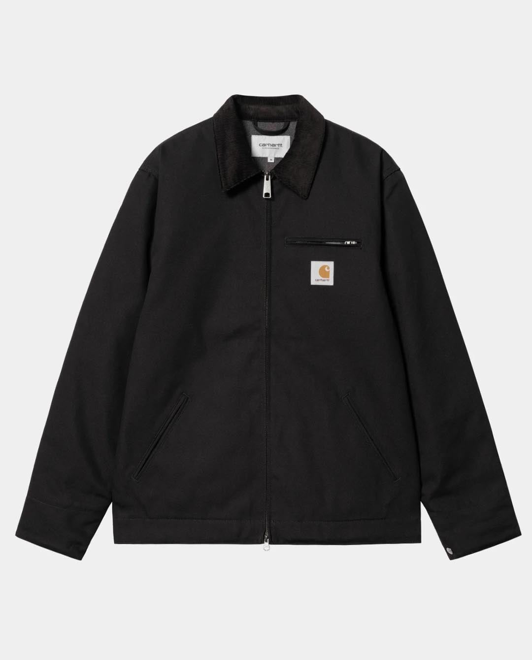 Carhartt WIP - Detroit Jacket - Black Rigid Jackets Carhartt