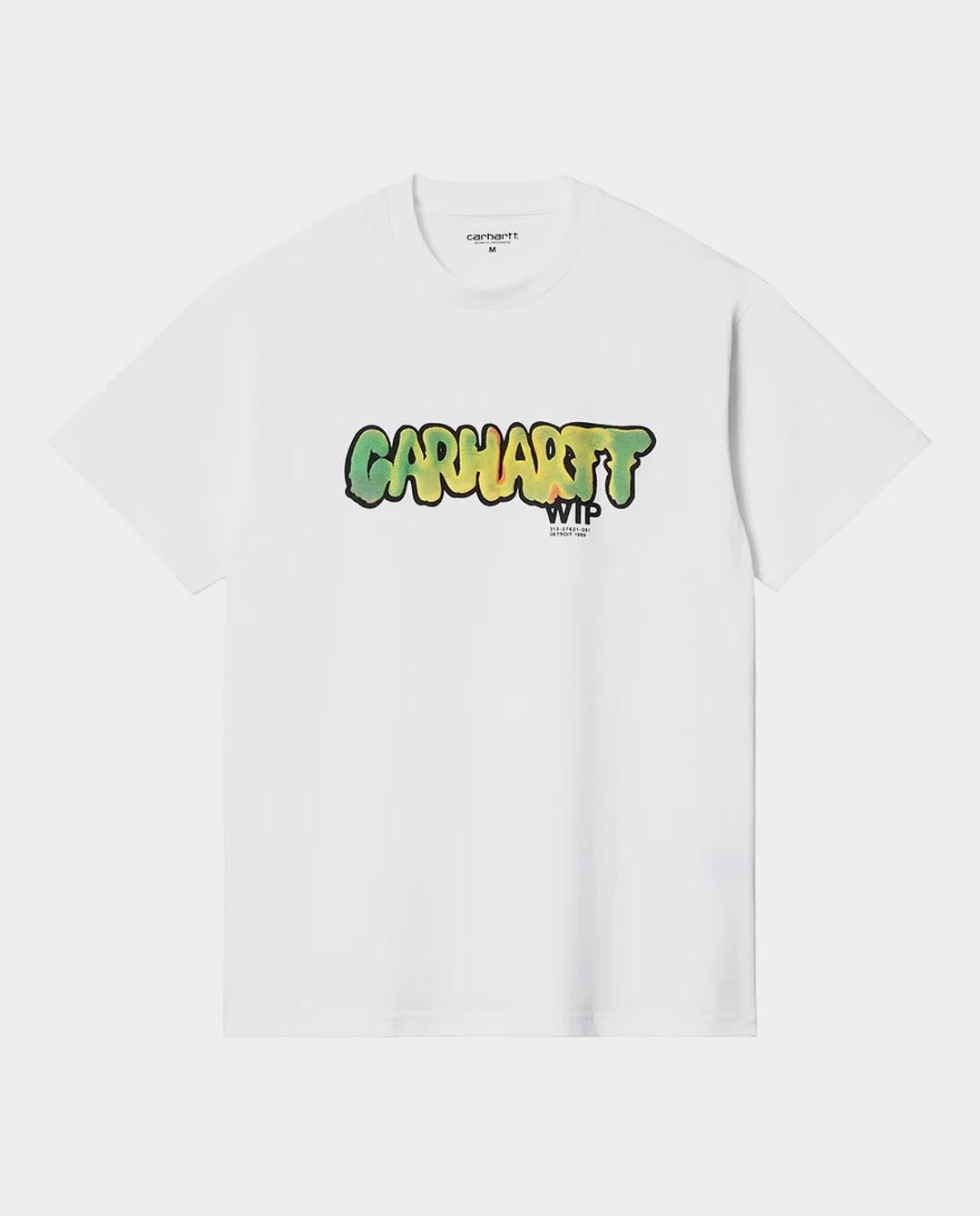 Carhartt WIP - Drip T-Shirt - White T-Shirts Carhartt   