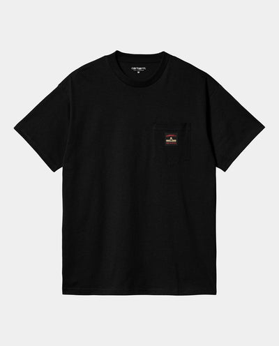 Carhartt WIP - Field Pocket T-Shirt - Black T-Shirts Carhartt   