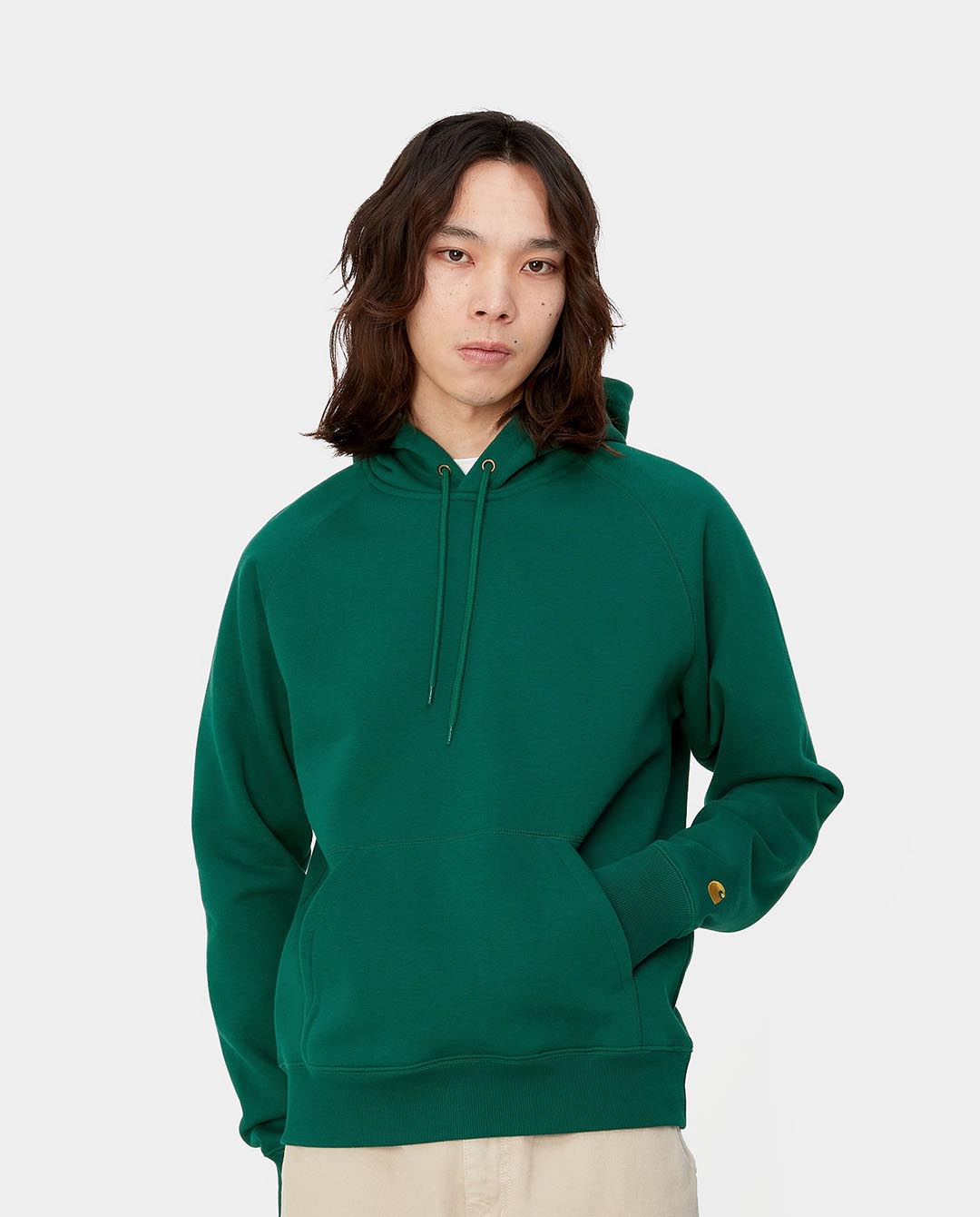 Carhartt wip hooded chase sweat best sale