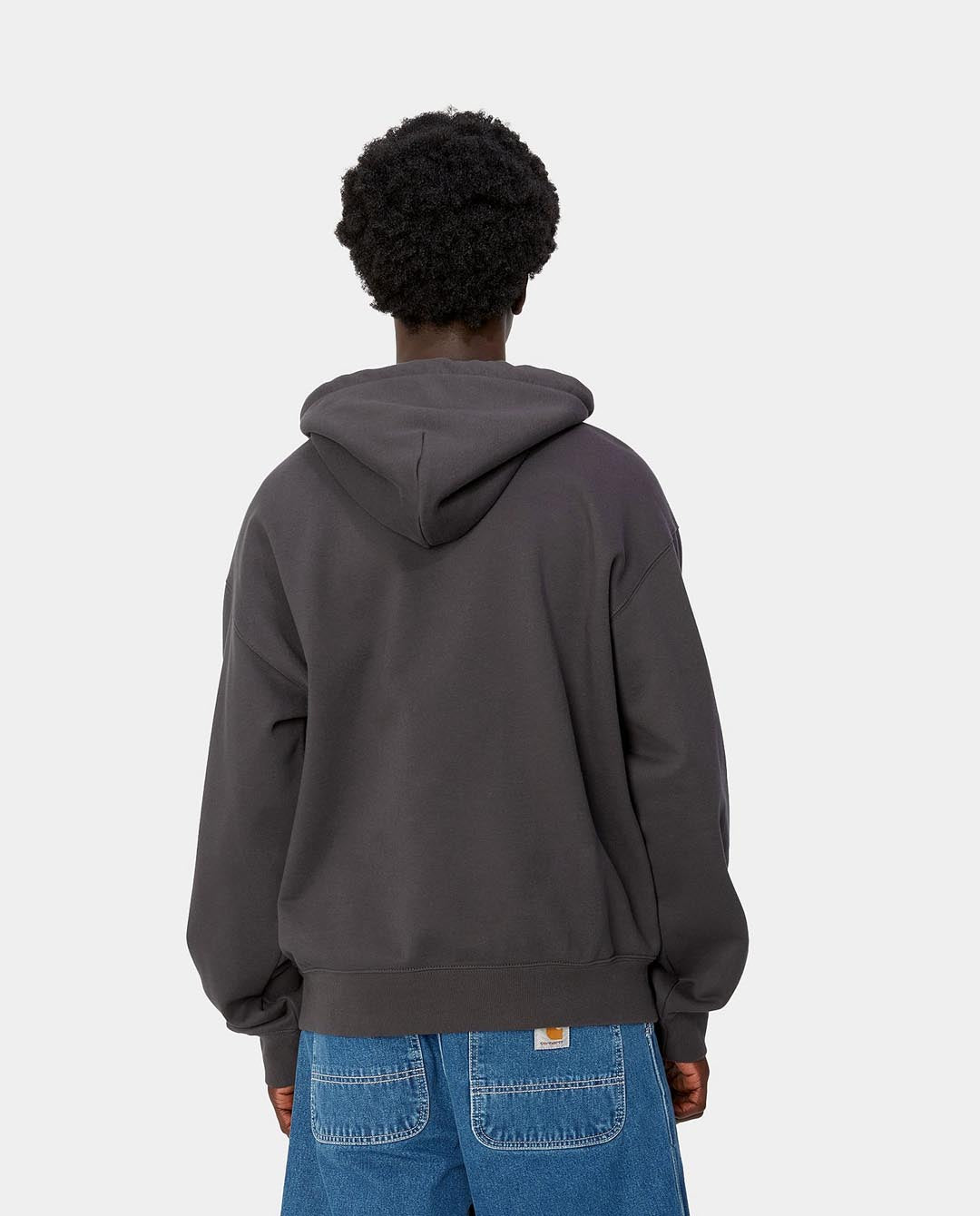 Carhartt WIP - Hooded Drip Sweat - Charcoal Hoodies Carhartt   