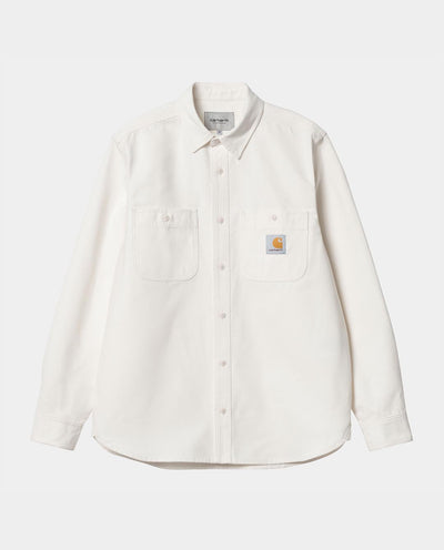 Carhartt WIP - LS Clink Shirt - Wax Rigid Shirts Carhartt   