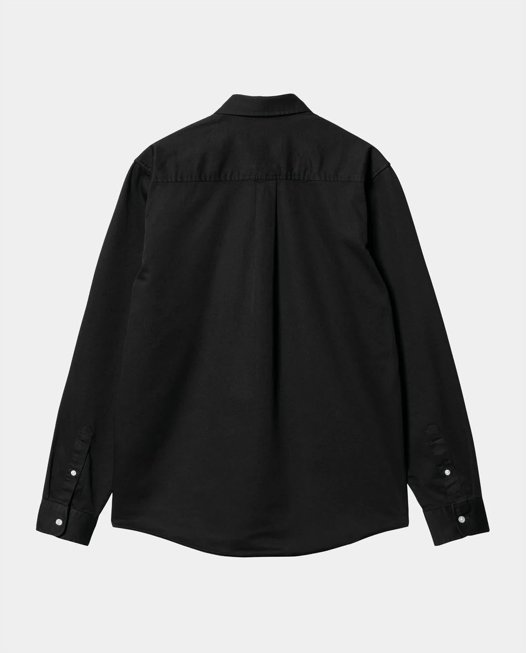 Carhartt WIP - LS Madison Shirt - Black/Wax Shirts Carhartt   