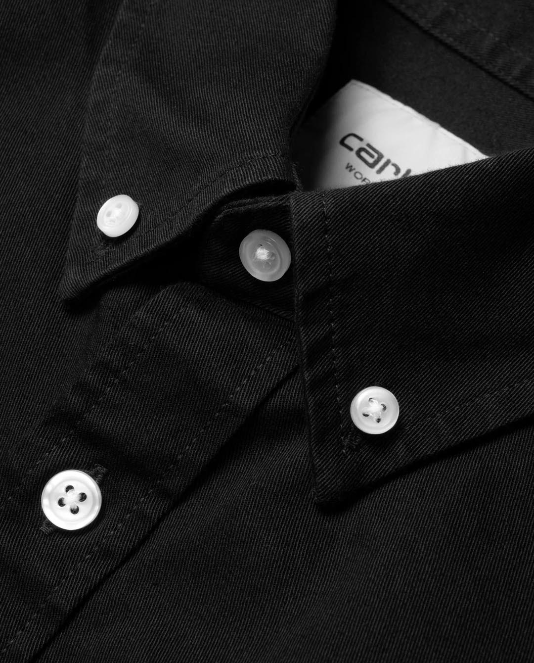 Carhartt WIP - LS Madison Shirt - Black/Wax Shirts Carhartt   