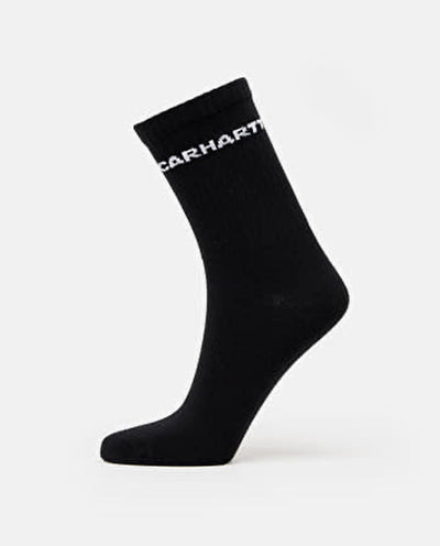 Carhartt WIP - Link Socks - Black/White Socks Carhartt   