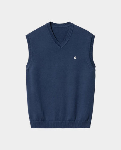 Carhartt WIP - Madison Sweater Vest - Elder/Wax Crewneck Carhartt   