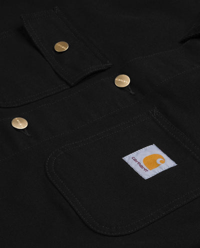 Carhartt WIP - Michigan Coat - Black Rinsed Jackets Carhartt   