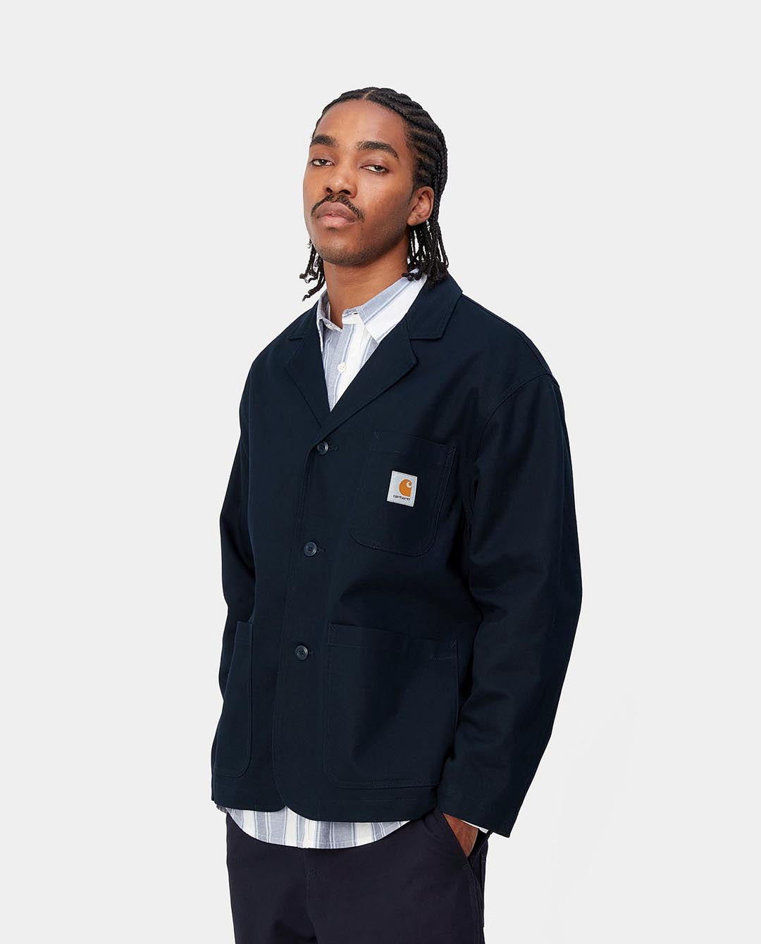 Carhartt WIP - Midland Blazer - Dark Navy Jackets Carhartt   