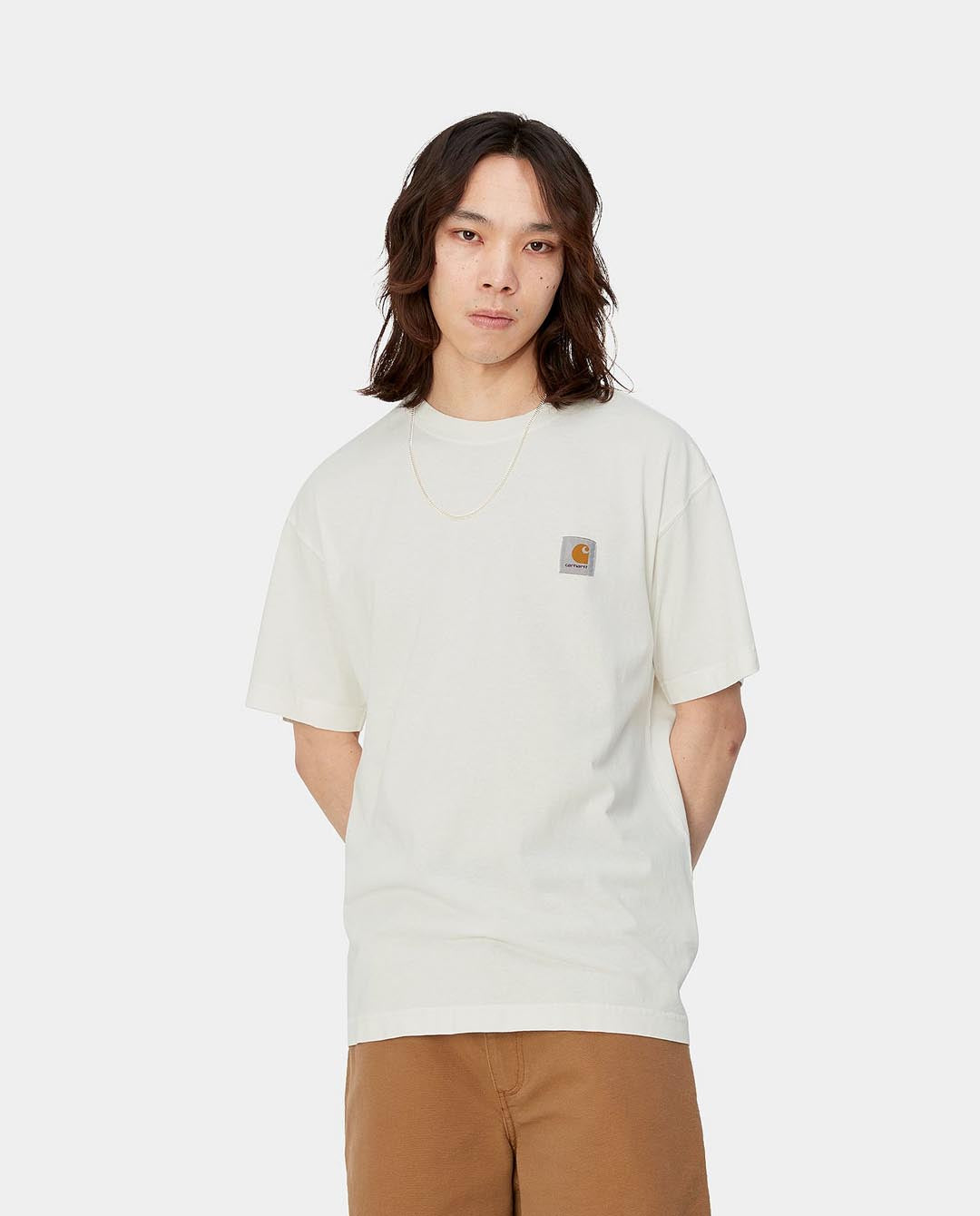 Carhartt WIP - Nelson T-Shirt - Wax Garment Dyed T-Shirts Carhartt   