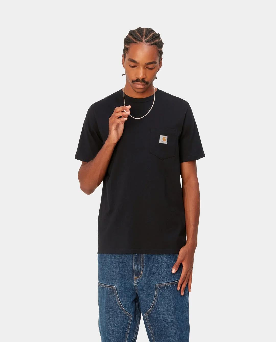 Carhartt WIP - Pocket T-Shirt - Black T-Shirts Carhartt   