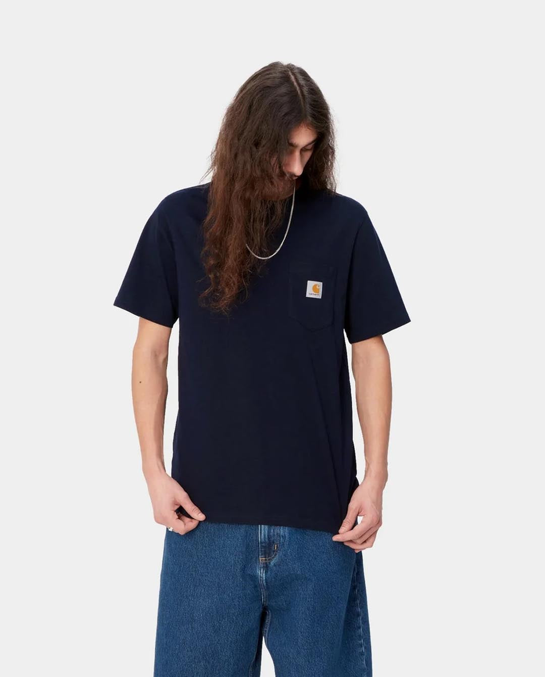 Carhartt WIP - Pocket T-Shirt - Dark Navy T-Shirts Carhartt   