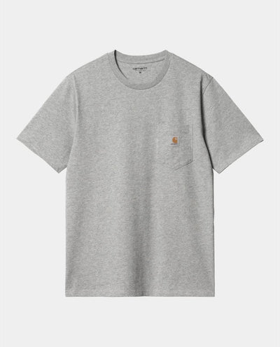 Carhartt WIP - Pocket T-Shirt - Grey Heather T-Shirts Carhartt   