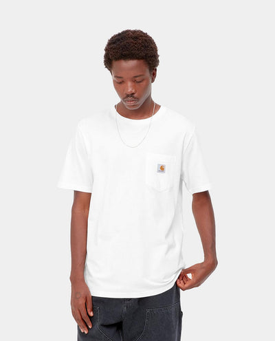 Carhartt WIP - Pocket T-Shirt - White T-Shirts Carhartt   