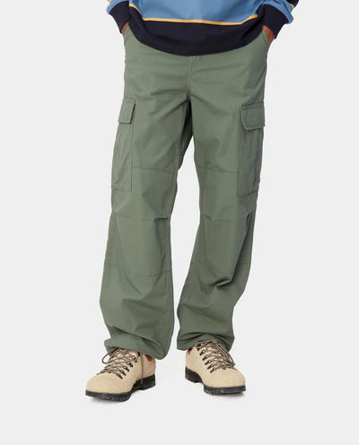 Carhartt WIP - Regular Cargo Pant - Park Rinsed Pants Carhartt   